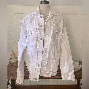 White Jean jacket